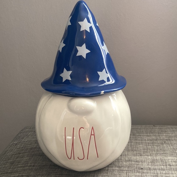 Rae Dunn,  patriotic gnome, 12 inches, - Picture 3 of 5